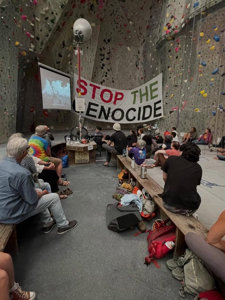 Foto Climbers for Palestine