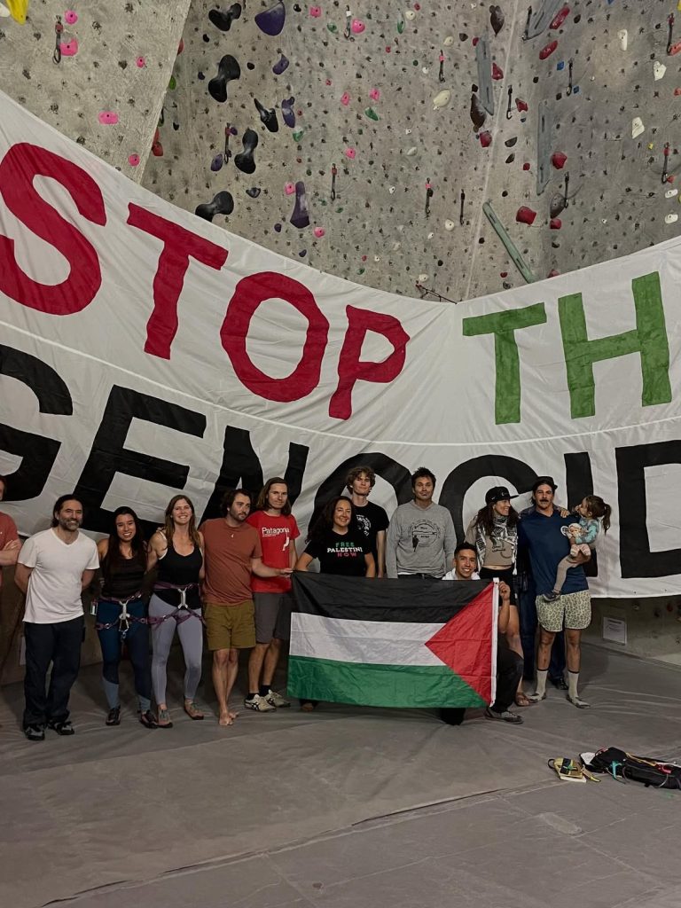 Foto Climbers for Palestine