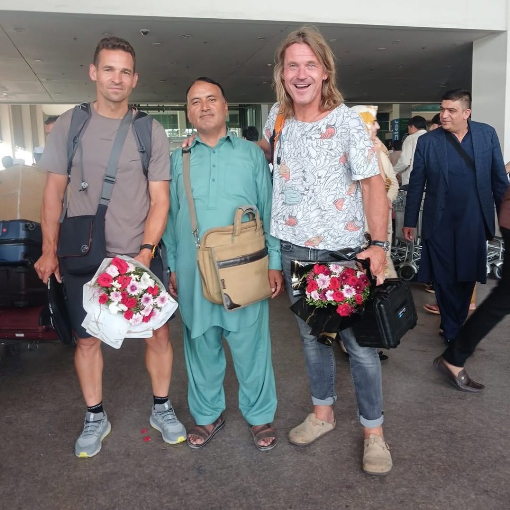 Tomáš Petreček e Marek Holeček a Skardu.