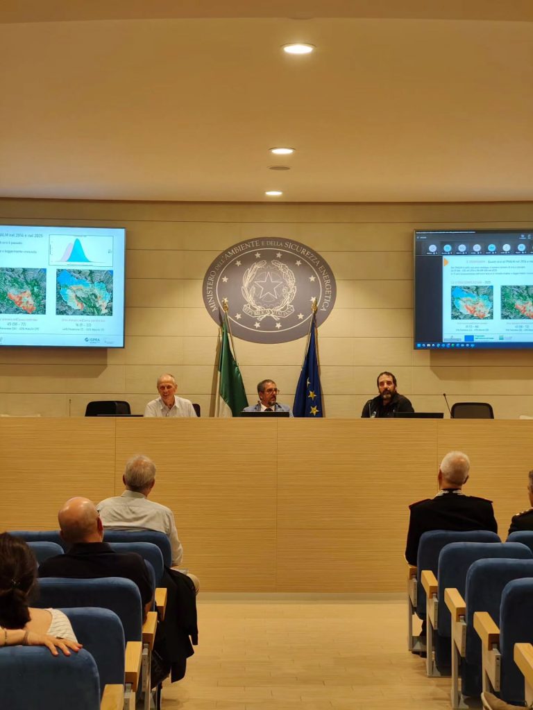 Presentazione dei risultati del monitoraggio genetico a Roma - Foto FB Parco Nazionale d