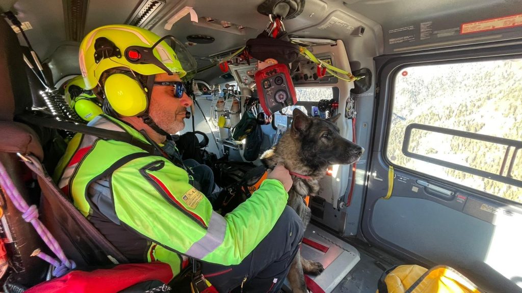 Esercitazione Soccorso Alpino. Foto Soccorso Alpino e Speleologico Veneto