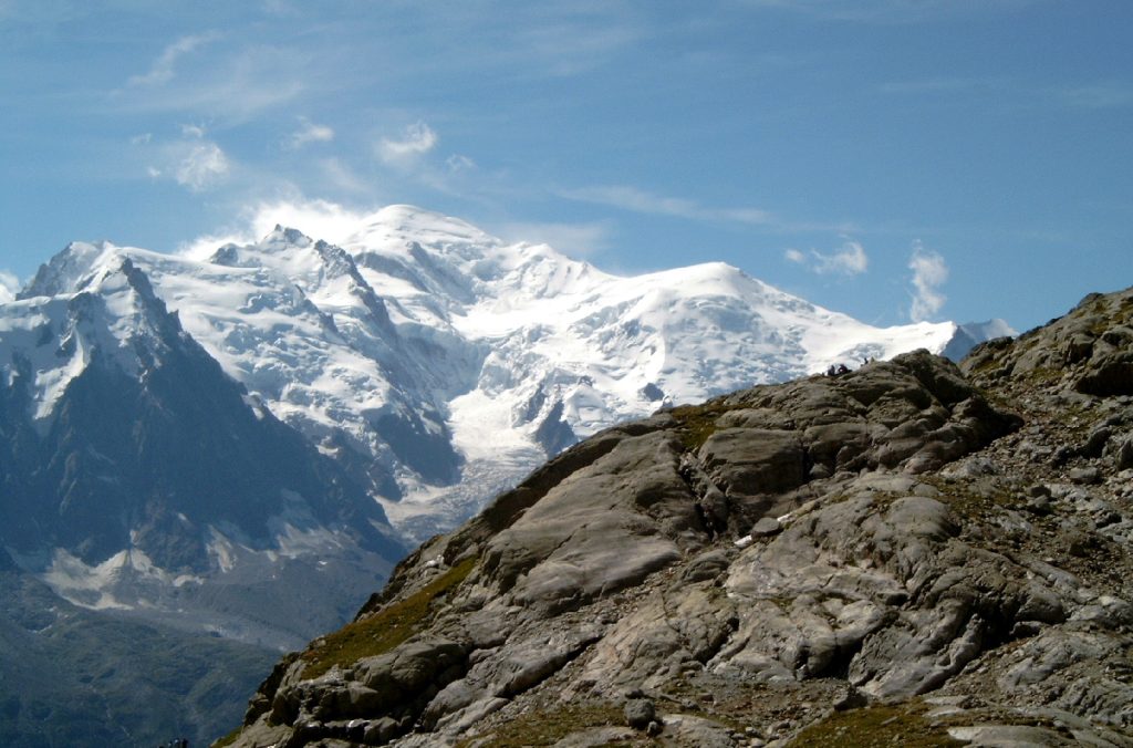 monte bianco, zero termico