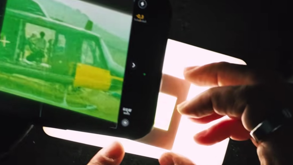 Un frame dal video di Paolo Bacchi