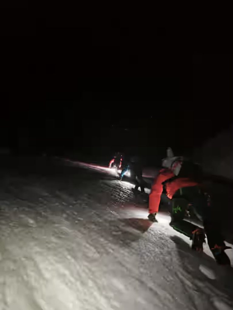In salita sul K7. Foto archivio Della Bordella/Grasso/Ducoli/Mauri