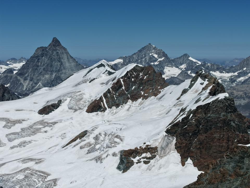 Intervento sul Breithorn orientale - Foto Soccorso Alpino Valdostano