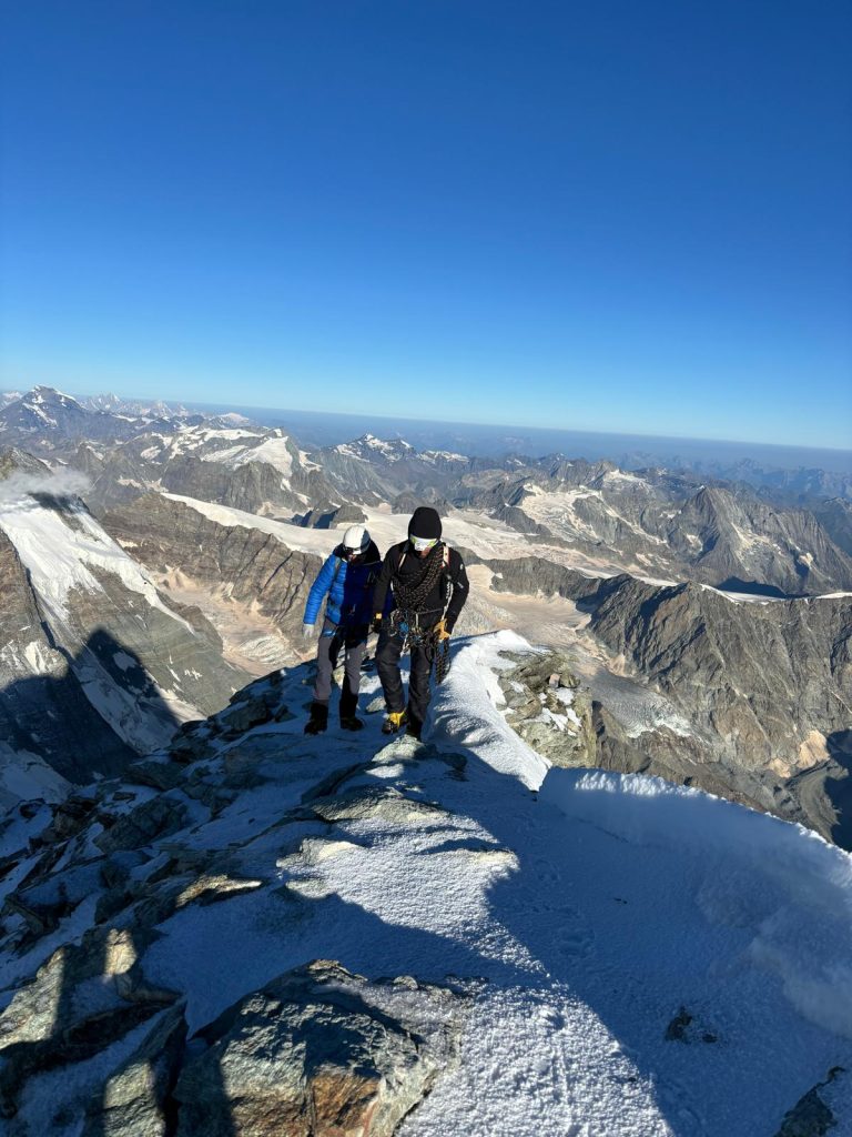 Cima del Cervino, versante italiano, agosto 2024 - Foto Francesco Ratti